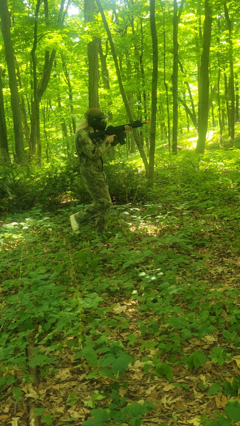 Airsoft In The Woods!
